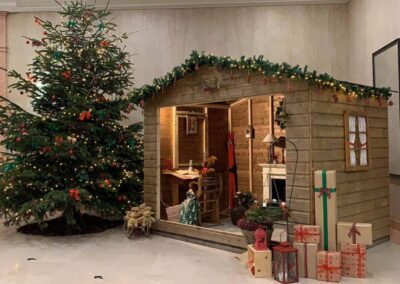 décoration d'un chalet faite par un client